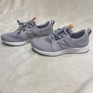 Woman’s Gray New Balance Fresh Foam